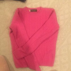 Cashmere crew neck sweater